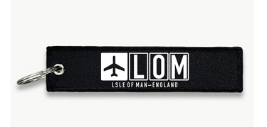 LOM AIRPORT KEY CHAIN